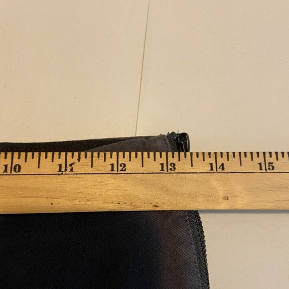 Everlane Womens 2 Skinny Leg Crop Pant Gray Cropped Elastic Waist Side Zip Crop - Picture 6 of 9